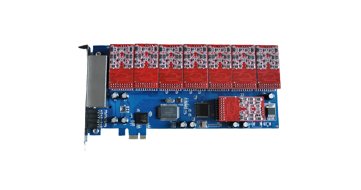 Asterisk Kart AC-800E PCI-E Persephone 8 Port FXS / FXO Digium Kart Özellikleri